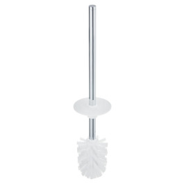Keuco Toilettenbürste mit Griff und Deckel Collection Moll, verchromt/weiß 12764014000