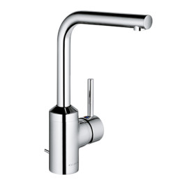 Kludi Bozz Waschtisch-Einhandmischer 130mm mit Ablaufgarnitur, DN15, chrom 382940576