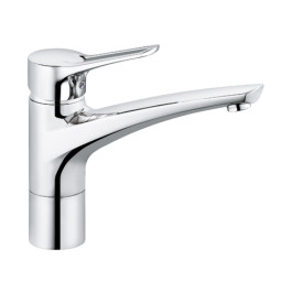Kludi MX Spültisch-Bajonett-Einhandmischer 210mm chrom, Sockelhöhe 25mm 399340562