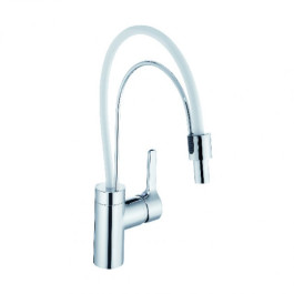 Kludi Bingo Star Spültisch Einhandmischer 231mm chrom, herausnehmbares Auslaufmundstück 428590578