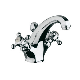 Kludi Adlon Waschtischarmatur 140mm, mit Ablaufgarnitur, DN8, chrom 510100520