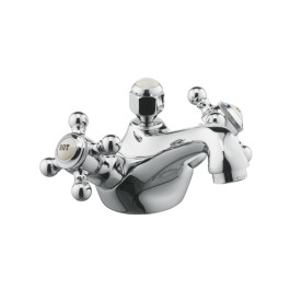 Kludi Adlon Waschtischarmatur 125mm, mit Ablaufgarnitur, DN8, chrom 510120520