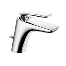 Kludi Balance Waschtisch-Einhandmischer 126mm mit Ablaufgarnitur, chrom, DN10 520230575