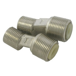 Kludi S-Anschluss G1/2xG3/4 mit Schalldämpfer, neutral 7655100-00
