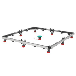 Mepa Montagerahmen SF Rechteck 100/100 für Acrylduschwannen 150183