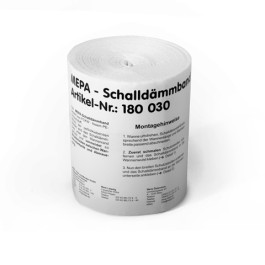 Mepa Schaumstoff Schalldämmband Länge 3,30m für Stahl- und Acrylwannen 180030