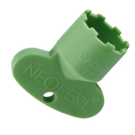 Neoperl CACHE Serviceschlüssel Kunststoff, grün, TJ, M18.5x1 09915346