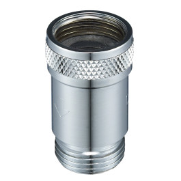 Neoperl Rückflussverhinderer-Nippel verchromt, IG x AG, 3/8'' x 3/8'' DW15 30434411