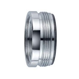 Neoperl Reduktion Messing verchromt, IG M24x1 x AG M28x1 50508094