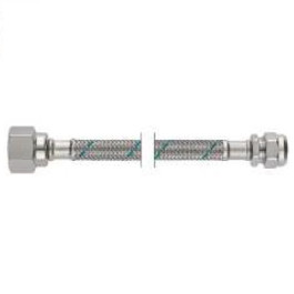 Neoperl NEOFLEX Panzerschlauch DN8 mit VS IG x Quetschverschraubung, 1/2'' x 10mm 30cm 63417030