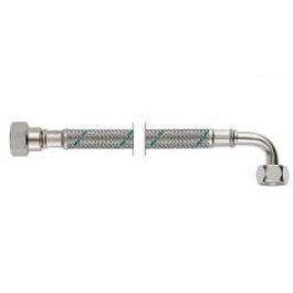 Neoperl NEOFLEX Panzerschlauch DN8 mit VS IG x IG gebogen, 3/8'' x 3/8'' 20cm 63425020