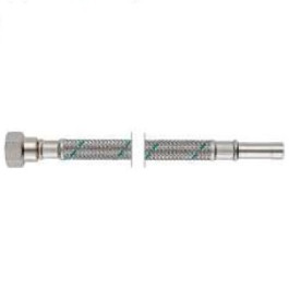 Neoperl NEOFLEX Panzerschlauch DN8 mit VS Rohrstutzen x IG, 10mm x 3/8'' 30cm 63470030