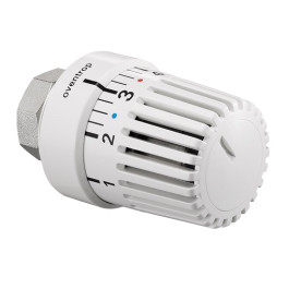 Oventrop Thermostat ''Uni LH'' 7-28 C, * 1-5, Flüssig-Fühler, weiß 1011464