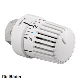 Oventrop Thermostat ''Uni LH'' 8-38 C, 1-7, Flüssig-Fühler, weiß 1011488