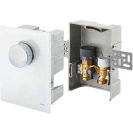 Oventrop Unibox T-RTL Thermostat, RTL, Echtglas weiß 1022770