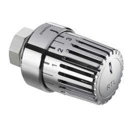 Oventrop Thermostatkopf ''Uni RTLH'', verchromt 20-50 C, für Rücklauftemperaturbegrenzung 1027172