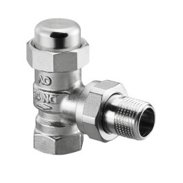 Oventrop Rücklauf Verschraubung ''Combi LR'' DN10, 3/8'', PN10, Eck, 1027562