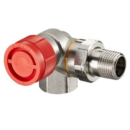 Oventrop Thermostatventil ''AF'' DN10, R 3/8'', PN10, Winkeleck links 1181460