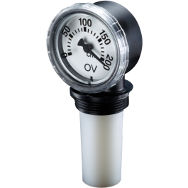 Oventrop Mechanischer Inhaltsanzeiger stufenlos einstellbar, 1 1/2'', 0-200cm 2060312