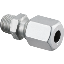 Oventrop gerade Einschraubveraubung ''Ofix-Oil'' R3/8''x6mm, mit Schneidring 2083060