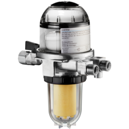 Oventrop Ölfilter/Entlüfter ''TOC-Duo-3'' G3/8 IG x G1/4 IG, ''Siku'' 50-75my 2142700