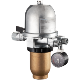 Oventrop Ölfilter/Entlüfter ''TOC-Duo-3B'' G3/8 IG x G3/8 AG, ''Opticlean'' 5-20my 2152754