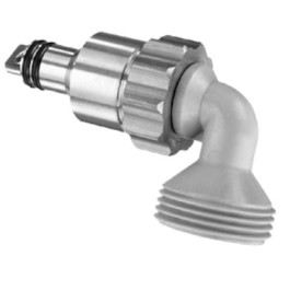 Schell Spüladapter QUICK Stecktechnik Ablaufbogen 3/4 AG, 1/2'', messing 007030099