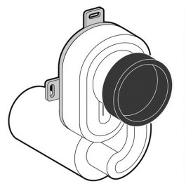 Schell Siphon Urinal Compact LC 015280099