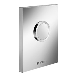 Schell Urinal-Betätigungsplatte EDITION für COMPACT II, Kunststoff, chrom 028000699