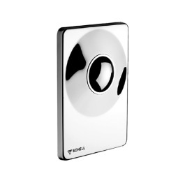 Schell WC-Abdeckplatte VERONA Drucktaste, chrom 032040699