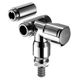 Schell Nebenanschluss-Ventil COMFORT, RV, RB für Wandbatterien, Anschluss rechts, 3/4'', chrom 033260699