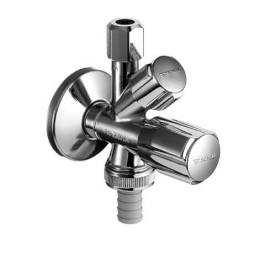 Schell Kombi-Eckventil COMFORT RV, 3/8'', chrom 035500699