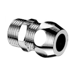 Schell Gerade-Verschraubung 1/2''AGx3/8''AG, d:10, chrom 064050699