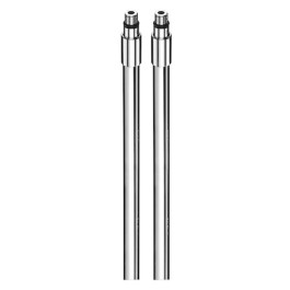 Schell Armaturen-Anschlussset 2x Kupferrohr 10x450, M8x1, chrom 084800699