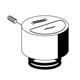 Schell Betätigungshaube, Druckfeder für SCHELLOMAT EDITION Eco, ab 2009 230730699
