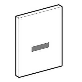 Schell Urinal-Frontplatte EDITION Infrarot, Kunststoff, chrom 230770699