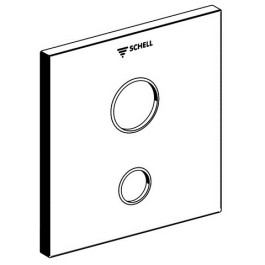 Schell Frontplatte LINUS W-SC-V für UP-Waschtisch-Armatur, Kaltwasser, chrom 252310699