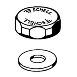 Schell Verschlusskappe für SCHELLOMAT WC-Druckspüler, chrom 258150699
