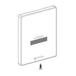 Schell WC-Frontplatte EDITION E edelstahl 258812899