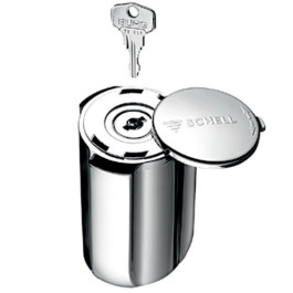 Schell Sanitärgriff SECUR abschließbar, Rastbuchse, 1/2'', chrom 480060699