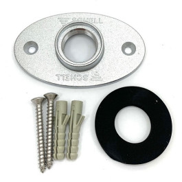 Schell Schraubrosette POLAR II Set mattchrom 699450399
