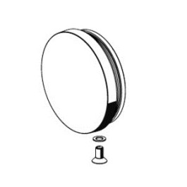 Schell Kappe VITUS chrom 699670699