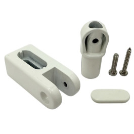 Kermi Set Stabilisierung Wand für Stabilisierung, bestehend aus Wandanschluss und Montagekleinteilen 2535024