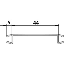 Kermi 2x Dichtleiste für LI F2U 2539354