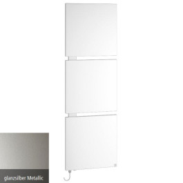 Kermi Signo-E Designheizkörper H: 171 B: 54cm glanzsilber SGE1A170055WEWK