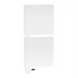 Kermi Signo Designheizkörper H: 124,7 B: 54cm weiß SGV1A1200552L2K
