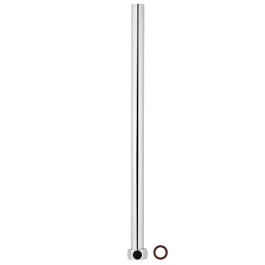 Stiebel Eltron Rohr 16x300 R1/2'' Messing verchromt mit Ü-Mutter und 1x Dichtung 6219  006624