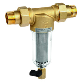 Resideo Feinfilter MiniPlus-FF, ausspülbar, mit Anschluss Gewindetülle, R 1, Vordruck max. 16 bar FF06-1AA