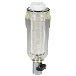 Resideo Klarsicht-Filtertasse mit Sieb 100 µm und Stützkörper R 1'' + R 1 1/4'' (+ R 3/4'' bei FF06) KF06-1A
