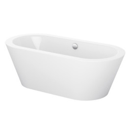 Bette BetteStarlet Oval Silhouette Freistehende Badewanne L: 1650 B: 750 H: 420mm 2720-000CFXXK